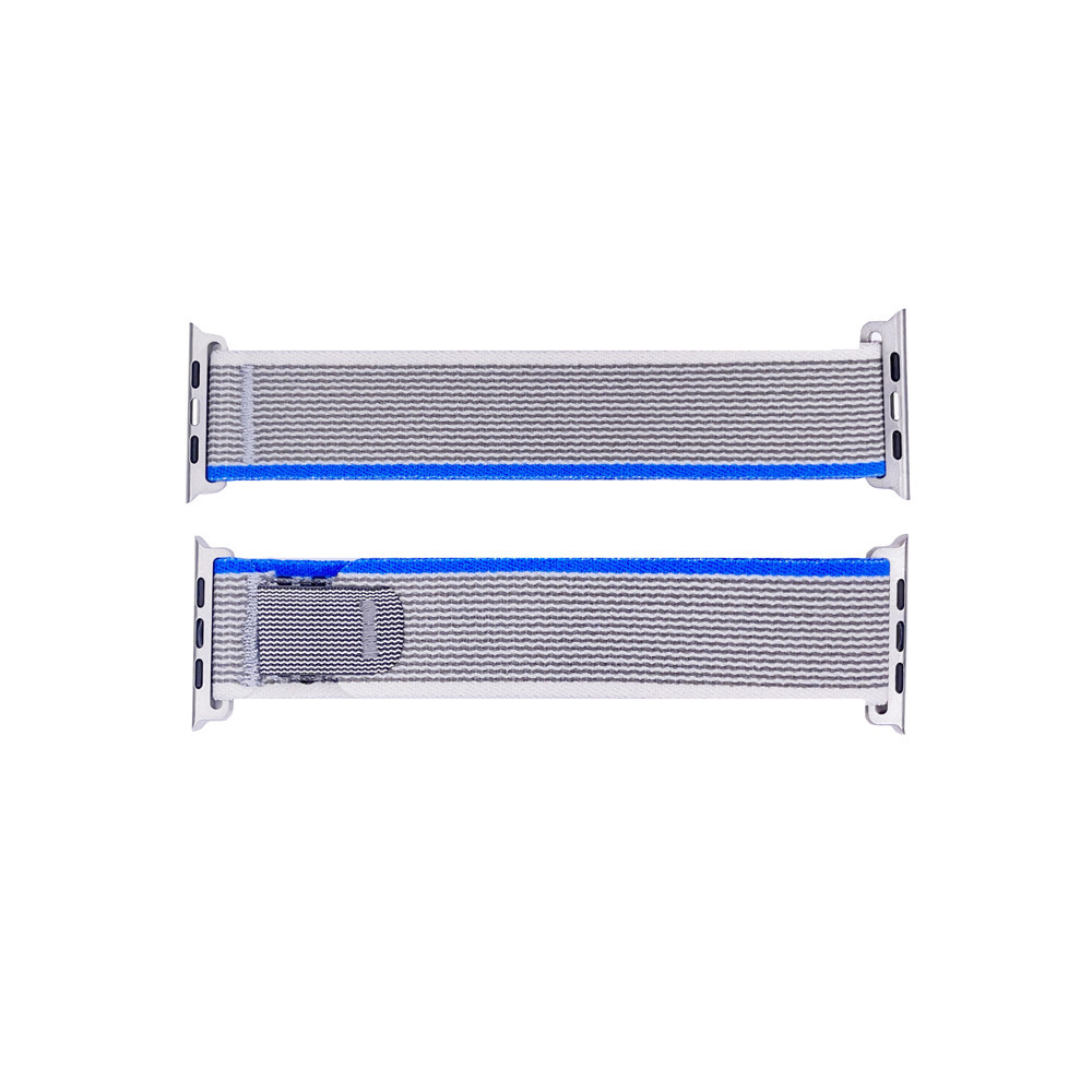Нейлоновий ремінець 42/44 мм Blue-Gray SBR Київ - фото 1