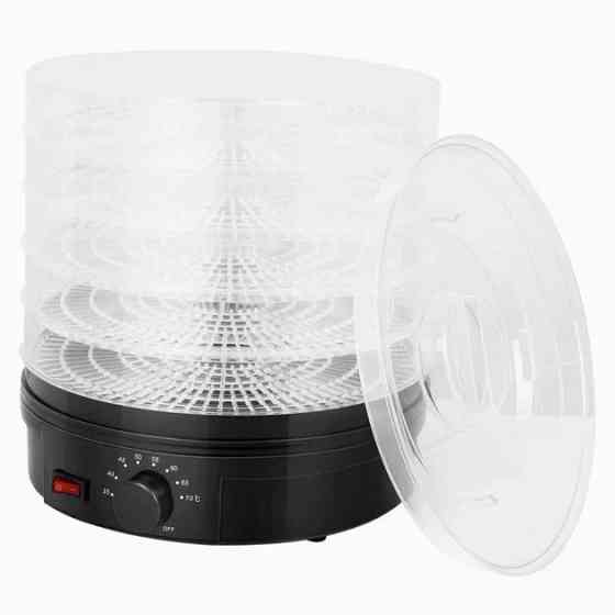 Сушарка для фруктів та овочів 5 ярусів 800Вт чорний Rainberg RB-912 електро дегідратор SG-98 Івано-Франківськ