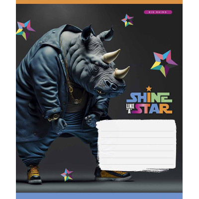 Тетрадь Школярик Dance star 18 листов линия (018-3276L) Винница - изображение 2