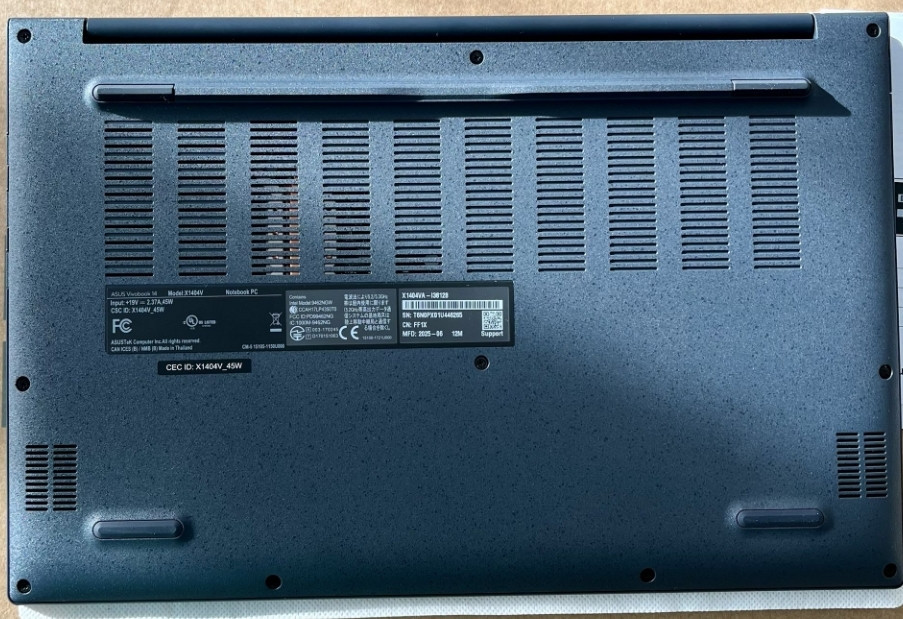 Ноутбук Новый Asus Vivobook 14 X1404VA i3/8Gb/128Gb. Харьков - изображение 4