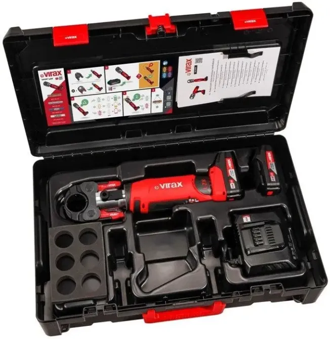 Virax Zaciskarka Viper L2X Cas System + Zacisk Główny Wkładki U16-20-25 (253579) Київ - фото 1