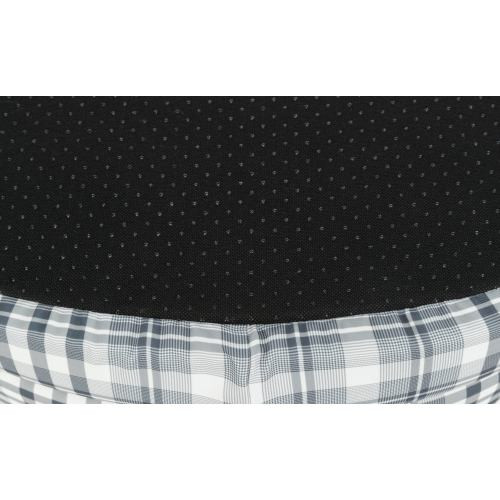 Лежак Trixie для собаки Lucky в клітинку з пінопластовою підкладкою сірий бавовна/фліс 55х45 см Київ - фото 4