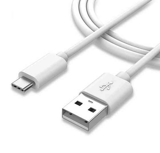Кабель USB AM-Type-C M, 3.0м, білий Вінниця