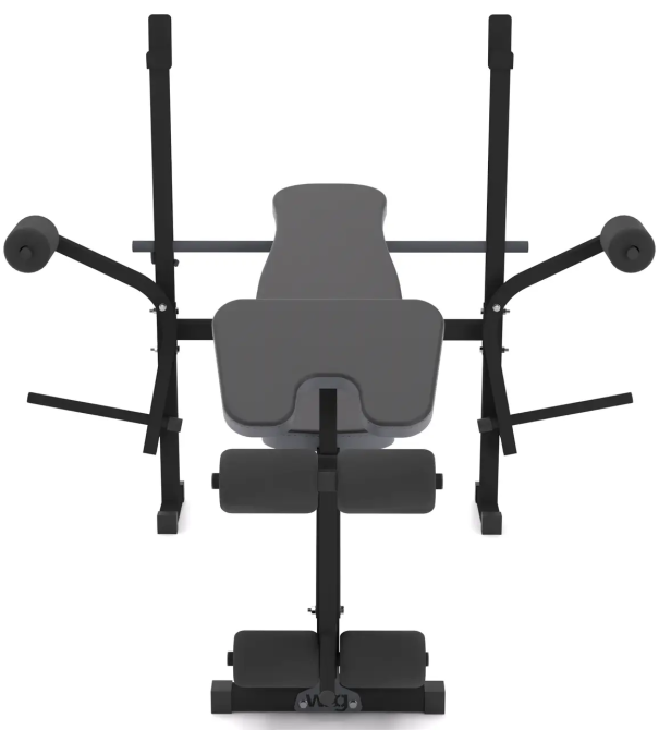 Скамья для жима универсальная WCG 0055 + приставка Скотта с тренажером для ног Киев - изображение 16