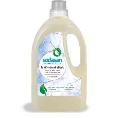 Гель для стирки Sodasan Universal Sensitiv Bright&White 1.5 л (4019886015714) Винница