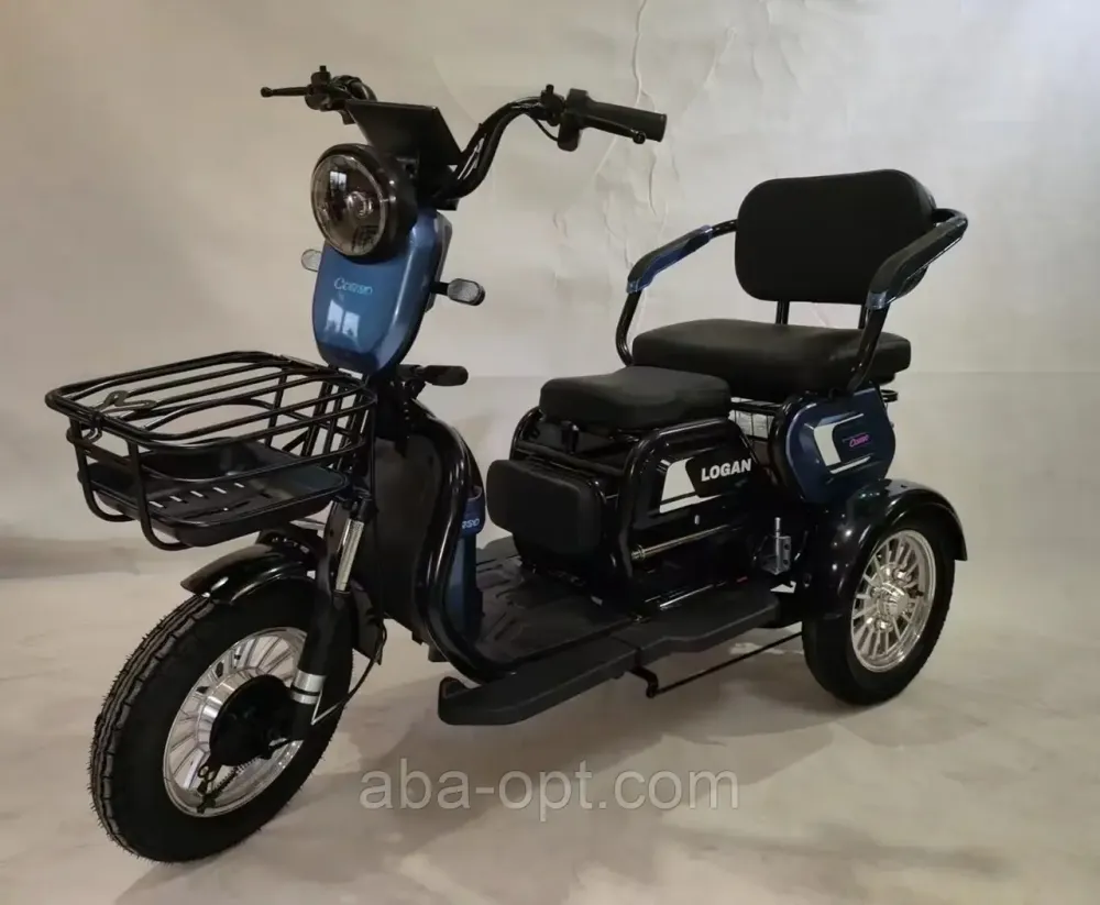 Трицикл Електричний Corso Logan S 1200W-72Вт-23А/год шини 10«-10» купити в інтернет магазині Одеса - фото 8