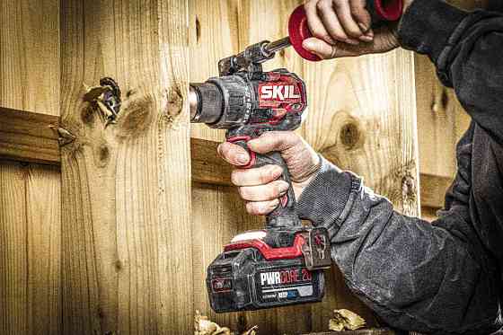 Дрель-шуруповерт аккумуляторная безщеточная безударная, SKIL 3080 CA XP + аккумулятор 4,0 Ah + зарядное устройство Одесса