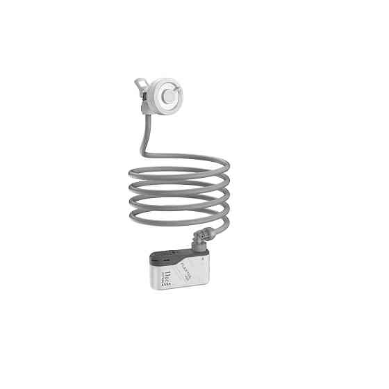 Душ портативний з насосом на акумуляторі Flextail Max Shower із чохлом, білий Київ