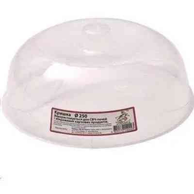 Кришка для мікрохвильової печі Еталон-С без клапана 25 см (ЕТ d25 без кл.) Вінниця