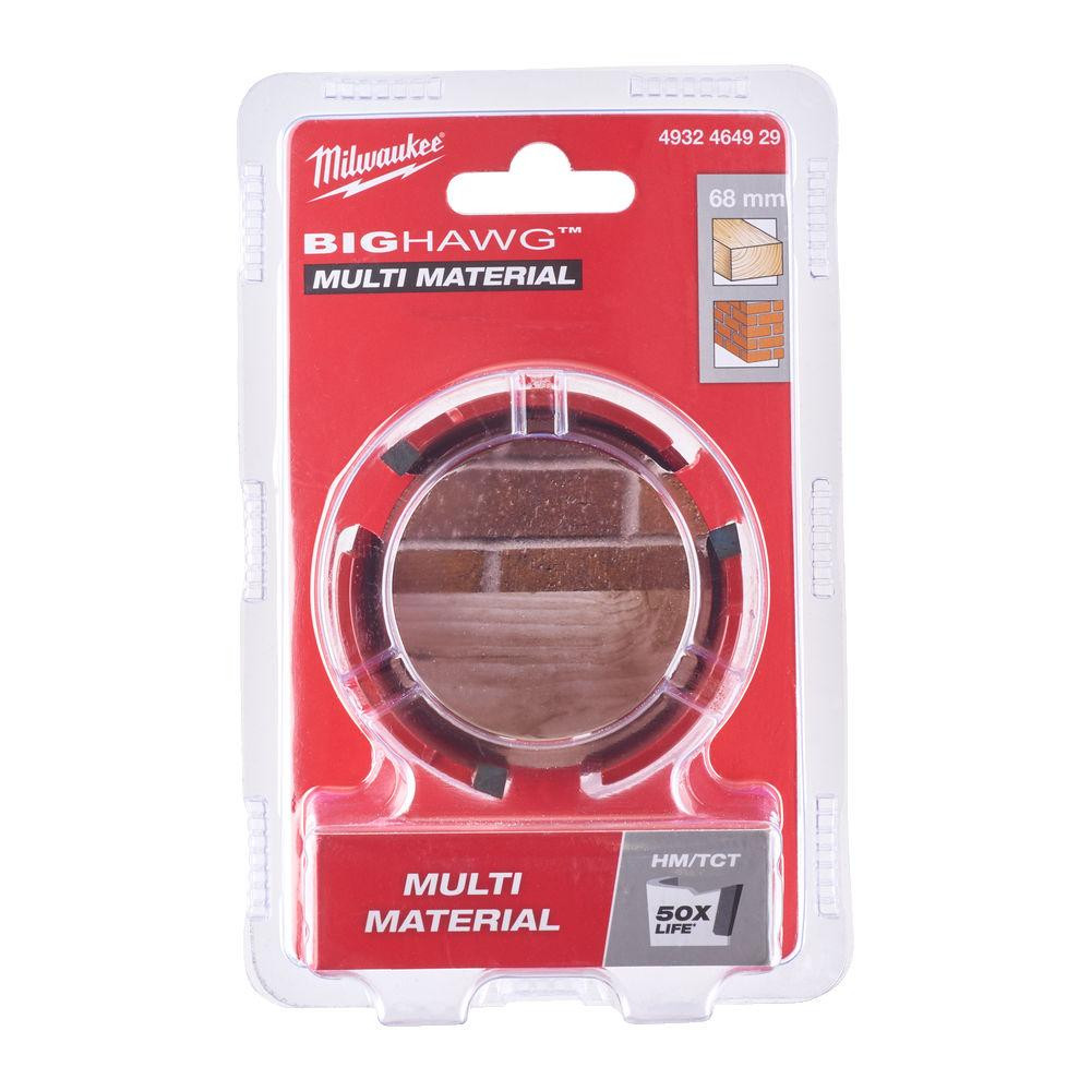 Коронка по мультиматериалу MILWAUKEE Bighawg, O68мм Одесса - изображение 2