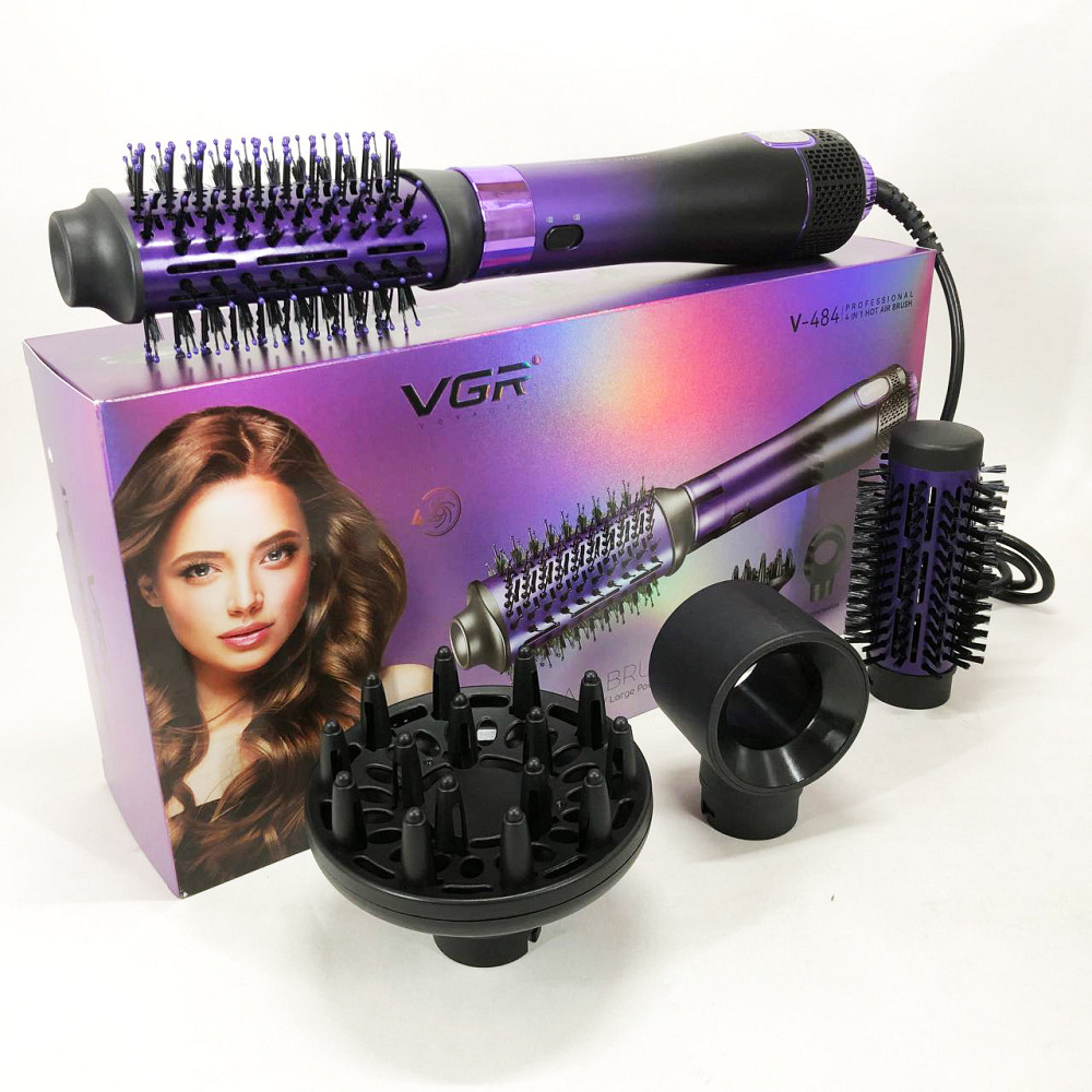 Хорошая фен щетка вращающаяся, Профессиональный фен для работы, Фен брашинг стайлер IK-82 Львов - изображение 9