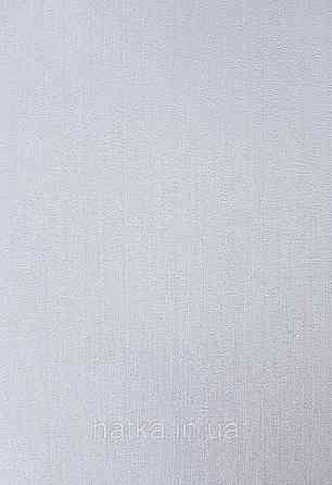 Обои виниловые на флизелине AS creation The Bos 0.53х10 однотонные структурные тонкие полоски белые с глянцем Киев