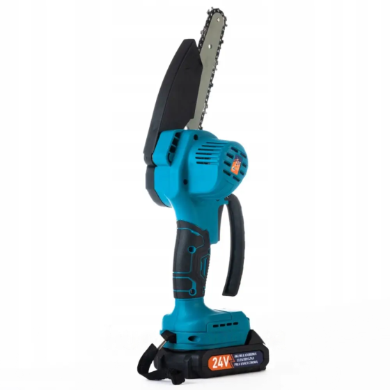 Аккумуляторная цепная пила 24В, 1500 мАч, TL 0600, с кейсом + 2 аккумулятора / Ручная электропила / Мини пила Киев