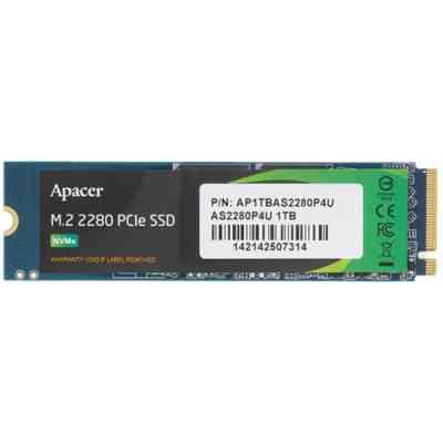 Накопитель SSD M.2 2280 1TB Apacer (AP1TBAS2280P4U-1) Винница