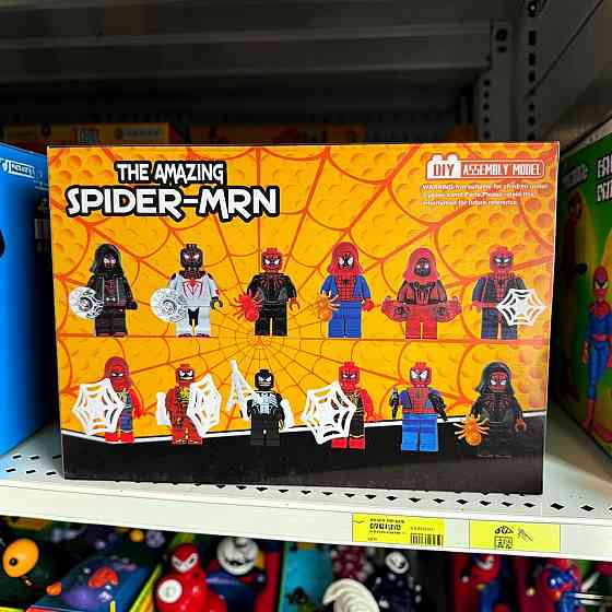 Дитячий набір фігурок Spider Man конструктор, фігурки чоловічки Людина Павук ( 150 ) Харків