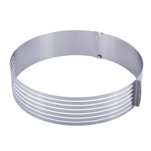 Форма для бісквіту 24,5-30см регульована з отвором для нарізки + ніж 7799 KAMILLE Житомир