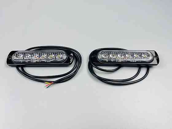 Стробоскоп автомобільний, Аварійні попереджувальні вогні для транспортних засобів LED 12В/24В (6 Led діодів) Мукачево