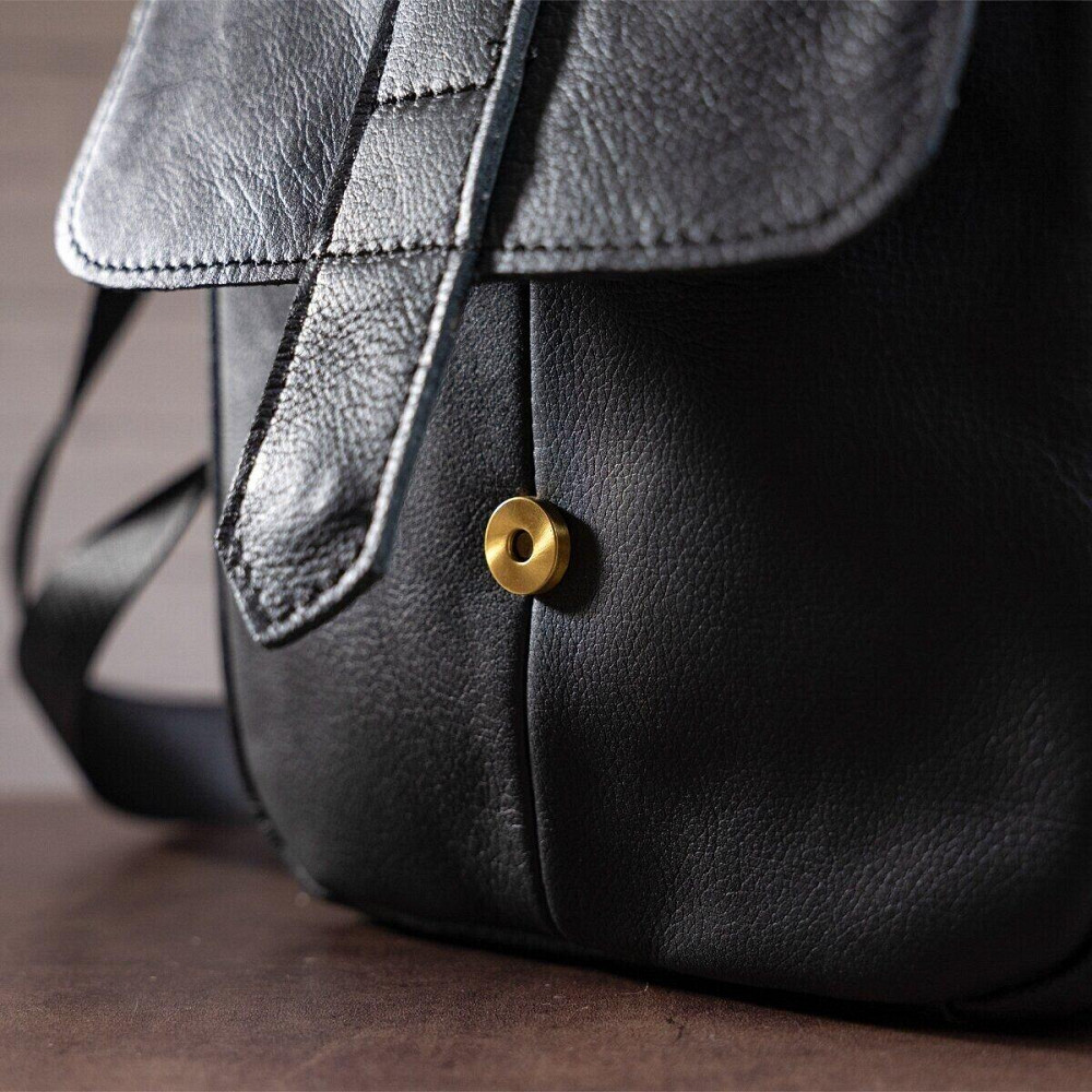 Сумка мужская флотар Vintage 14721 Черная Киев - изображение 7