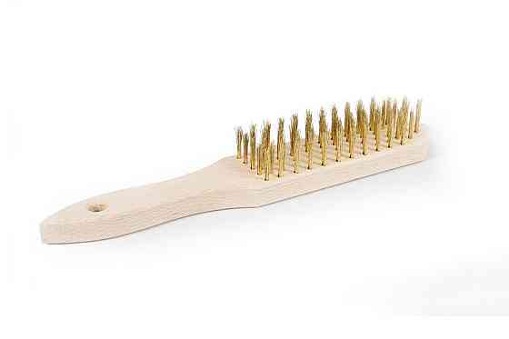 MASTERTOOL Щітка зачисна ручна MASTERTOOL дерев'яна колодка 5-ти рядна 295х42х41/25 мм 14-5605 Коломия