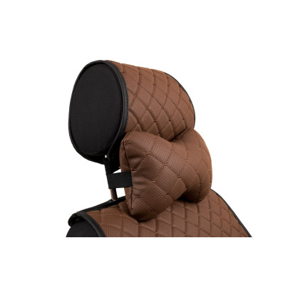 Подушка EVAtech ECO 27х16 см коричнева з коричневою ниткою (SPCRZZ) Винница - изображение 9