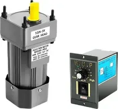 Silnik przekładniowy, odwracalny, z regulacją prędkości, szary Київ