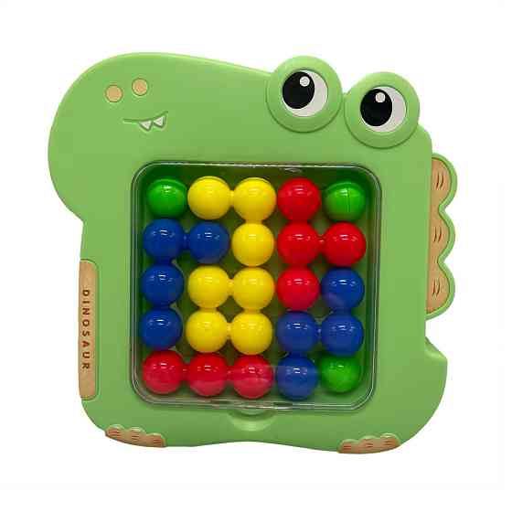 Дитяча логічна розвиваюча гра "Крокодил" 1139 із безпечних матерів Зелений Вінниця