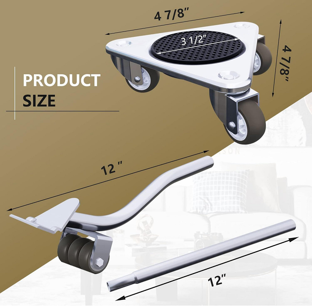 Набір інструментів для переміщення важких предметів ONEON OM-0200 Луцк - изображение 5
