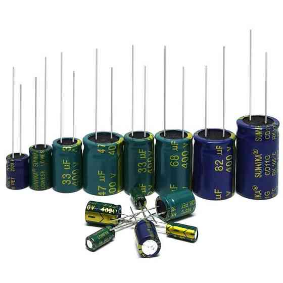 Алюминиевые электролитические конденсаторы 1000мкФ, 10шт Киев