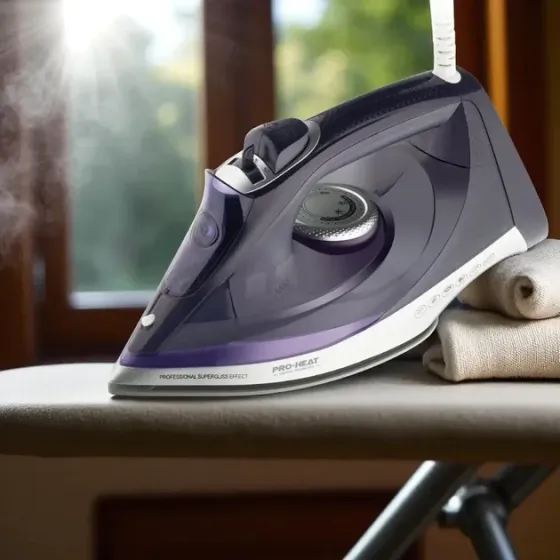 Праска Domotec MS-1166P 1600W з керамічною підошвою, функцією Анти-крапля та вертикальним відпарюванням Одеса