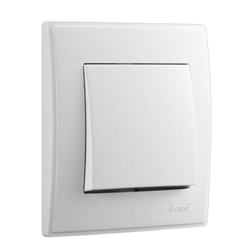 LESYA білий Вимикач внутрішній проміжний 1кл Лезард Житомир - фото 1
