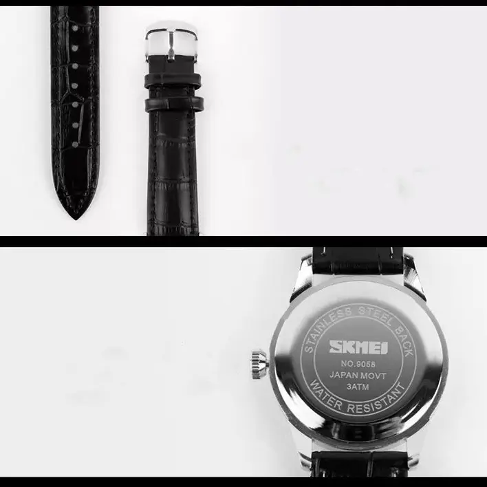 Чоловічий наручний годинник Skmei 9058 Чорний Вінниця - фото 4