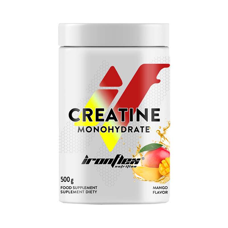 Креатин моногидрат IronFlex Nutrition Creatine Monohydrate 500 g (Mango) Луцк - изображение 4