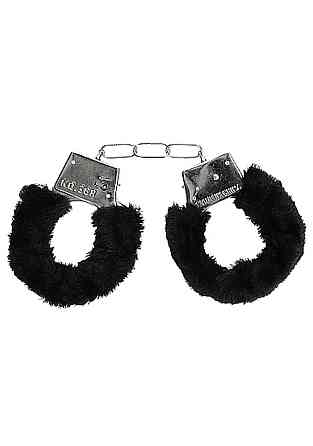 Наручники - Ouch! Beginner's Handcuffs Furry Black Sex Aura Київ