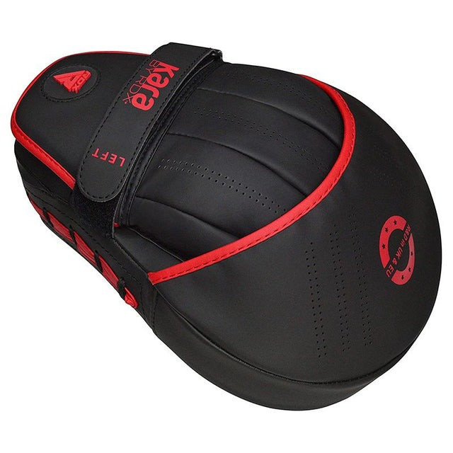 Лапи боксерські RDX F6 KARA Matte Red Каменское - изображение 2