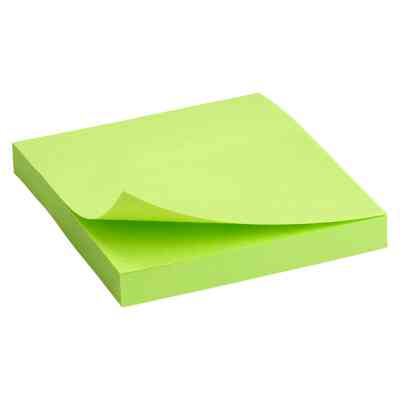 Папір для нотаток Axent 75x75мм, 100 аркушів зелений (D3414-12) Вінниця