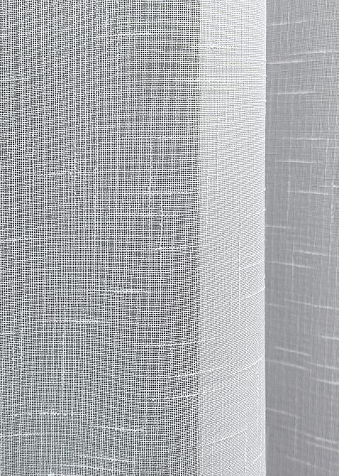 Тюль VR-Textil 115т Лен однотонный Белый 400х200 см (43-272) Киев - изображение 14