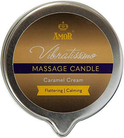 Массажная свеча - Vibratissimo Caramel Cream, 100 мл Sex Aura Киев - изображение 2