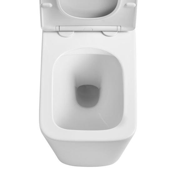 Унітаз підлоговий безбачковий Mixxus Premium QUADRO-0701-R 600х355х410mm, система змиву RIMLESS  ( MP6590 ) 20039 Харків