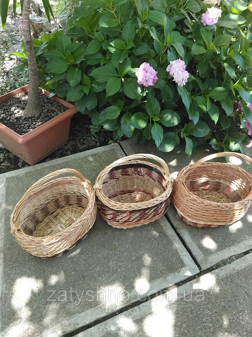 Плетеные корзинки из лозы Киев - изображение 3