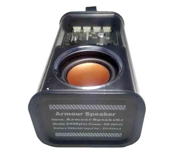 Bluetooth колонка портативна SPS A036 9525, чорна Вінниця