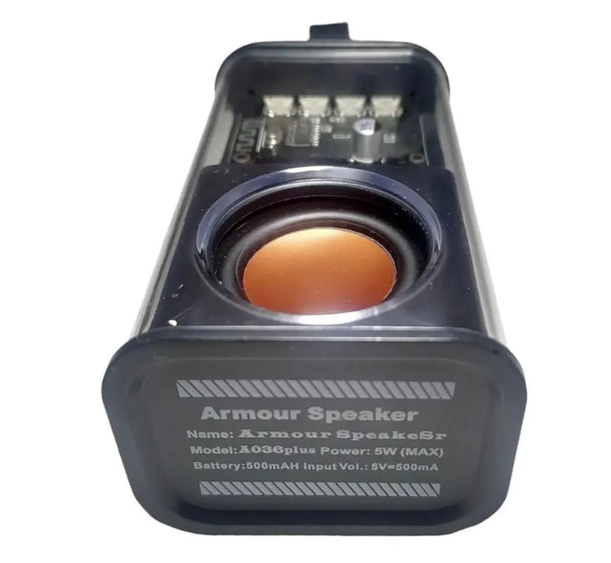 Bluetooth колонка портативна SPS A036 9525, чорна Винница - изображение 3