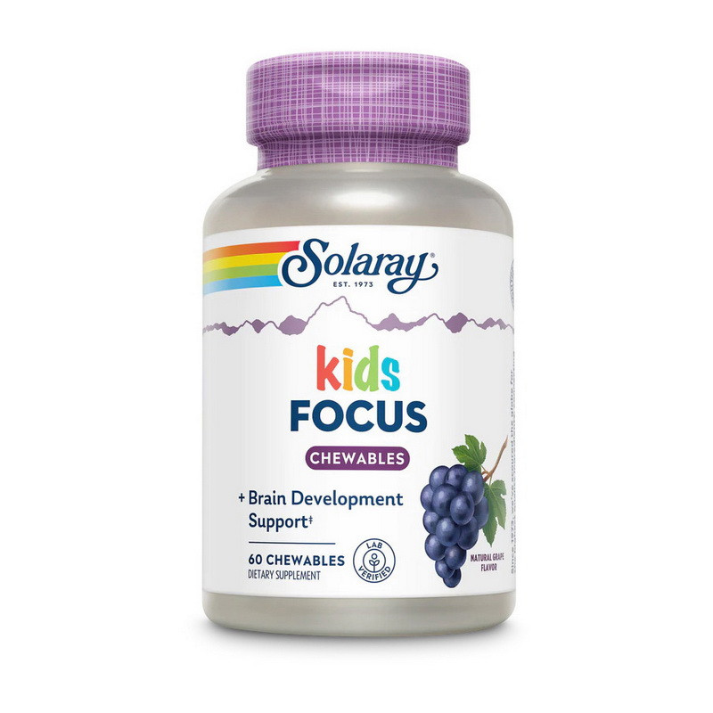 Kids Focus for Children Chewable (60 chewables, grape) Луцк - изображение 1