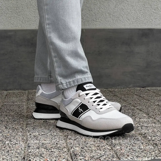 Кроссовки мужские в стиле Рибок размер 40 (стелька 26 см) на шнуровке 20-974 серый Хмельницкий