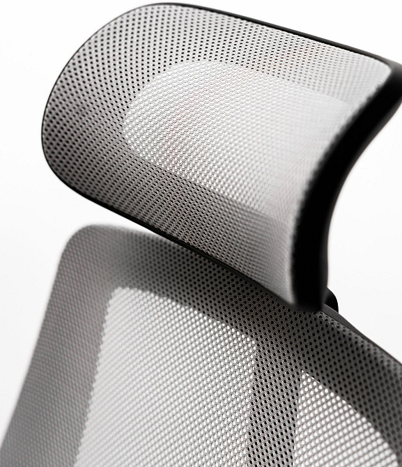 Кресло офисное Diego ErgoFlex сетка черно-серое Киев - изображение 7