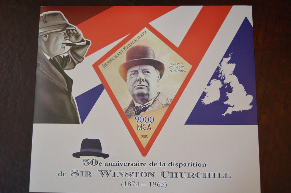 Мадагаскар. История. Личности. Блок. (А-35) Полтава - фото 1