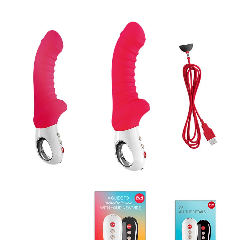 Вібратор для точки G Fun Factory TIGER india red (м'яте паковання!!!) Sex Aura Київ - фото 7