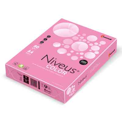 Папір Mondi Niveus COLOR NEON Pink A4, 80g, 500sh (A4.80.NVN.NEOPI.500) Вінниця