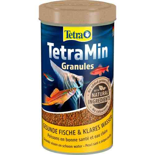 Корм Tetra Min Granules для аквариумных рыбок гранулы 200 г/500 мл Киев