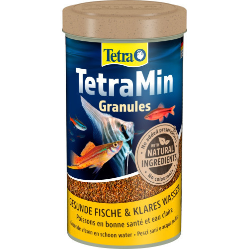 Корм Tetra Min Granules для аквариумных рыбок гранулы 200 г/500 мл Киев - изображение 1