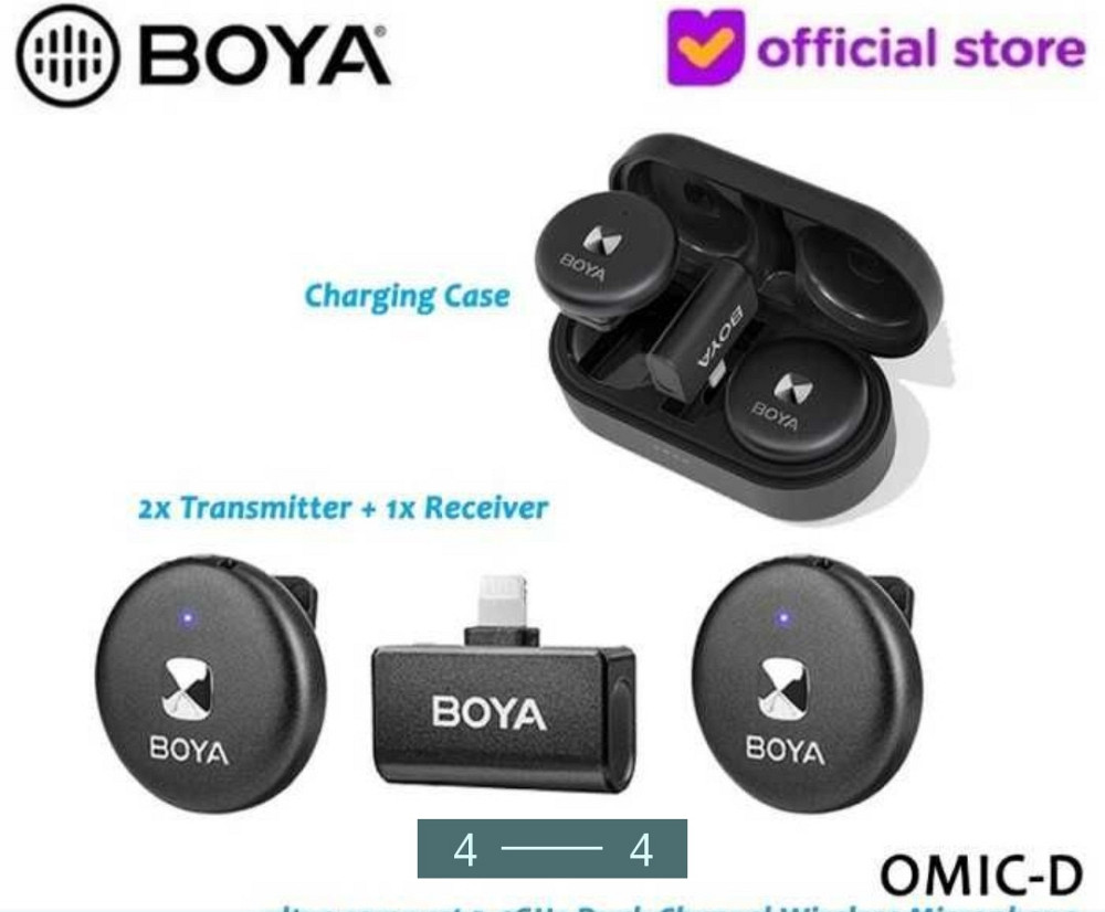 Микрофон: BOYA Omic-D Wireless Lavalier Lapel Mini Киев - изображение 4